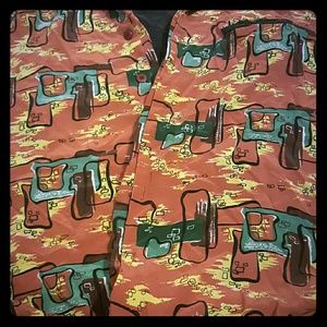 100% Silk 50's Bowling Shirt